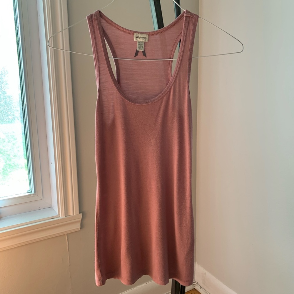 Dynamite Stretchy Pastel Pink Racerback Tank